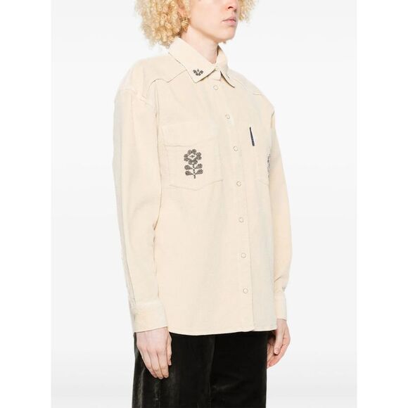 Maison Labiche Neutrals Tops - Shirts Women - Picture 5 of 5